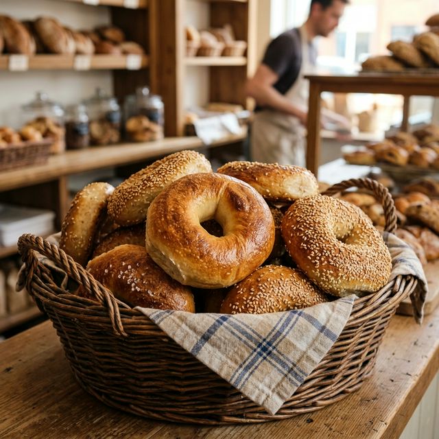 Freshly Baked Bagels